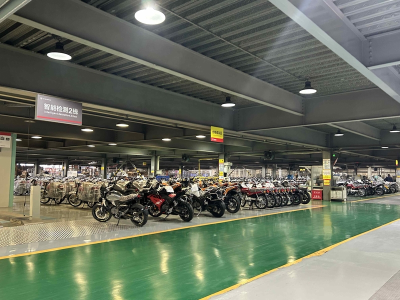 Chongqing Qiyuan Motorcycle Co., Ltd خط تولید تولید کننده