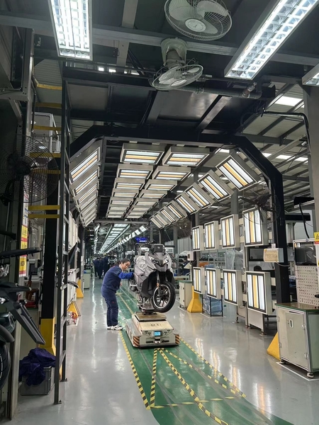 Chongqing Qiyuan Motorcycle Co., Ltd خط تولید تولید کننده